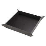Gamegenic Magnetic Dice Tray: Square Black/Gray