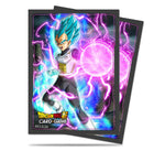 Dragon Ball Super: Standard Size Deck Protector Sleeves - God Charge Vegeta (65)