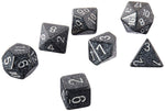 Chessex Polyhedral 7-Die Set Speckled Ninja 25318