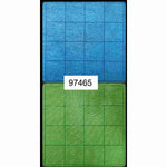 Megamat: 1in Reversible Blue-Green Squares (34.5in x 48in Playing Surface)