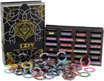 Upgraded Condition Rings 96 PCS Status Effect Markers in 24 Conditions & Spells Magic Book Storage Box