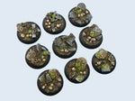 Battle Bases: Graveyard Bases, Wround 30mm (5)