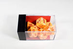 Dice Menagerie 10: 16mm D6 Festive Sunburst/Red (12)