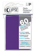 Pro-Matte Eclipse Small Deck Protector Sleeves: Royal Purple (60)
