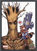 Marvel Card Sleeves: Rocket and Groot (65)