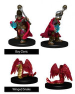 WizKids Wardlings: Boy Cleric & Winged Snake