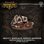 Warmachine: The Protectorate of Menoth Heavy Warjack Wreck Marker (White Metal)