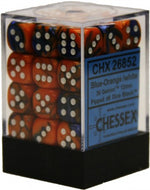 Gemini 6: 12mm D6 Blue Orange/White (36)