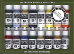 Model Color Set: Basic Colors USA (16)