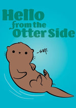 Hello From the Otter Side Card Sleeves (50)