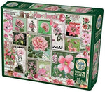 Pink Flowers 1000 Piece Jigsaw Puzzle
