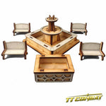 28mm Terrain: City Scenics - City Park Set