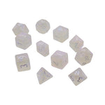 Eclipse: Poly 11 Dice Set- Arctic White