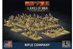Flames Of War (WWII): (USA) Rifle Company (2019) (Plastic)