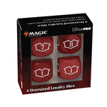 Magic the Gathering CCG: Deluxe 22mm Mountain Loyalty Dice Set