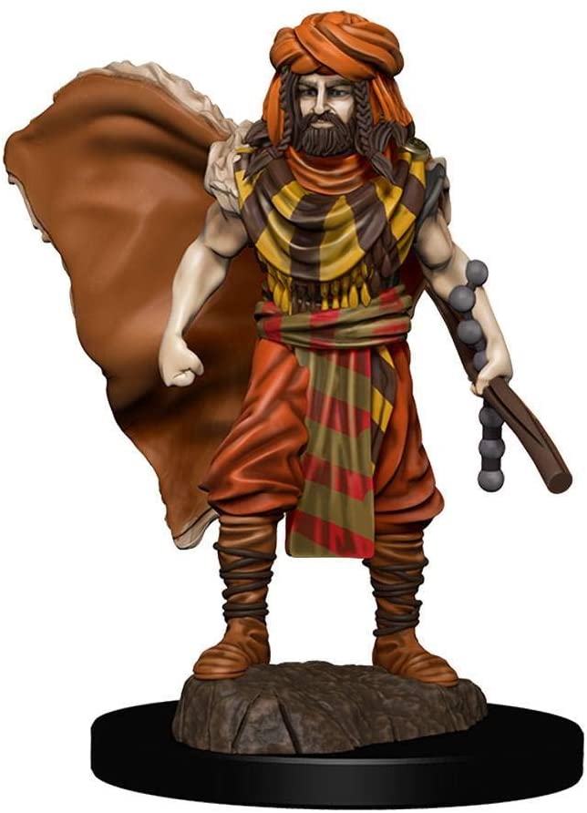 Dungeons & Dragons Fantasy Miniatures: Icons of the Realms Premium Figures W4 Human Druid Male