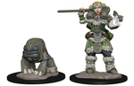 WizKids Wardlings: Girl Druid & Stone Creature