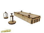 28mm Terrain: City Scenics - Harbour Dock Section