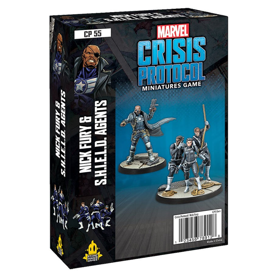 Marvel Crisis Protocol: Nick Fury & Shield Agents Character Pack