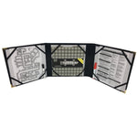 Faux Leather Gamemaster Screen and Accessories Portfolio