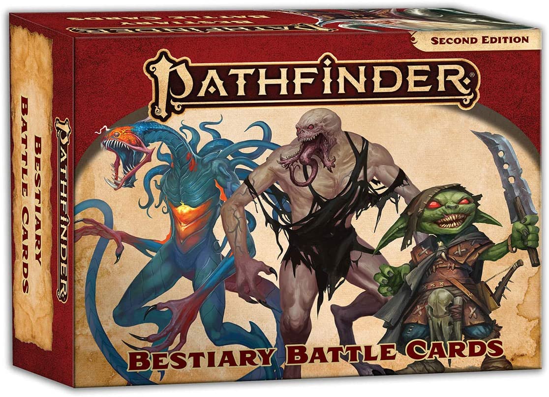 Pathfinder RPG: Bestiary Battle Cards (P2)