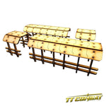 28mm Terrain: Sci-fi Scenics - Walkway Covers