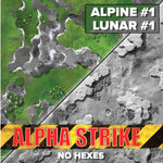 BattleTech: Battle Mat - Alpha Strike - Alpine/Lunar