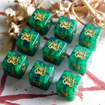 Elder Dice: Brand of Cthulhu Tube of D6s (Glass & Wax)