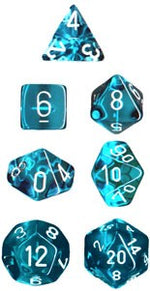 Translucent: Poly Teal With White (7)