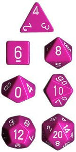 Opaque: Poly Set Light Purple/White (7)