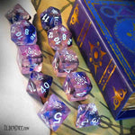 Elder Dice: Sigil of the Dreamlands 10 Dice Polyhedral Set: Glass and Wax