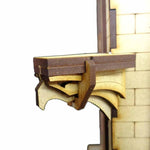 28mm Terrain: City Scenics - Gargoyle Set B - Eagle (4)