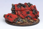 Warmachine: Khador Heavy Warjack Wreck Marker (White Metal)