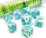 Lab Dice 5 Festive: Poly Garden/blue (7)