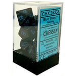 Chessex Polyhedral 7-Die Set Speckled Blue Stars 25338