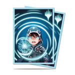 Magic the Gathering: Planeswalker Chibi Deck Protector Sleeves - Jace Mystic (100)