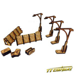 28mm Terrain: Sci-fi Gothic - Road Accessories (8)