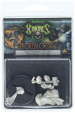 Hordes: Trollblood Grissel Bloodsong, Fell Caller Trollkin Warlock (White Metal Resculpt)