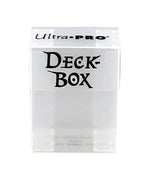 Ultra Pro: Solid Deck Box - Clear