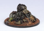 Warmachine: Mercenaries Light Warjack Wreck Marker (White Metal)