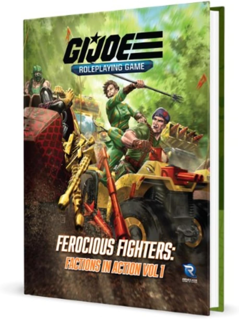 G.I. JOE: RPG Ferocious Fighters - Factions in Action Vol. 1 Sourcebook