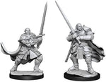 Dungeons & Dragons Nolzur`s Marvelous Unpainted Miniatures: W15 Half-Orc Paladin Male