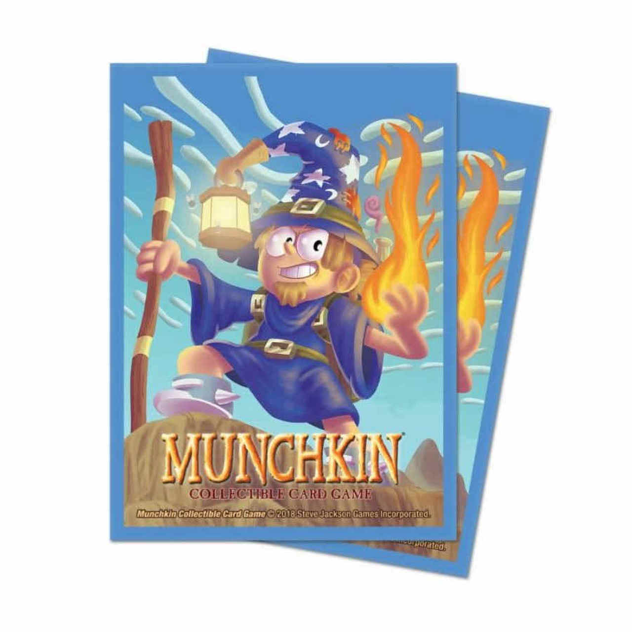Munchkin CCG: Deck Protector Standard Sleeves (100) - Wizard