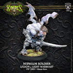 Hordes Legions of Everblight Nephilim Soldier Light Warbeast Plastic Miniatures Kit