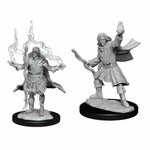 Pathfinder Deep Cuts Unpainted Miniatures: W14 Elf Sorcerer Male