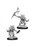 Magic the Gathering Unpainted Miniatures: W13 Goblin Guide & Goblin Bushwhacker