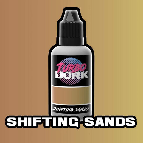Turbo Dork: Metallic Acrylic Paint - Shifting Sands (20ml)