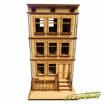 28mm Terrain: City Scenics - Brownstone Building B