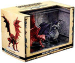 Pathfinder Battles: City of Lost Omens Premium Figure Adult Red & Black Dragons