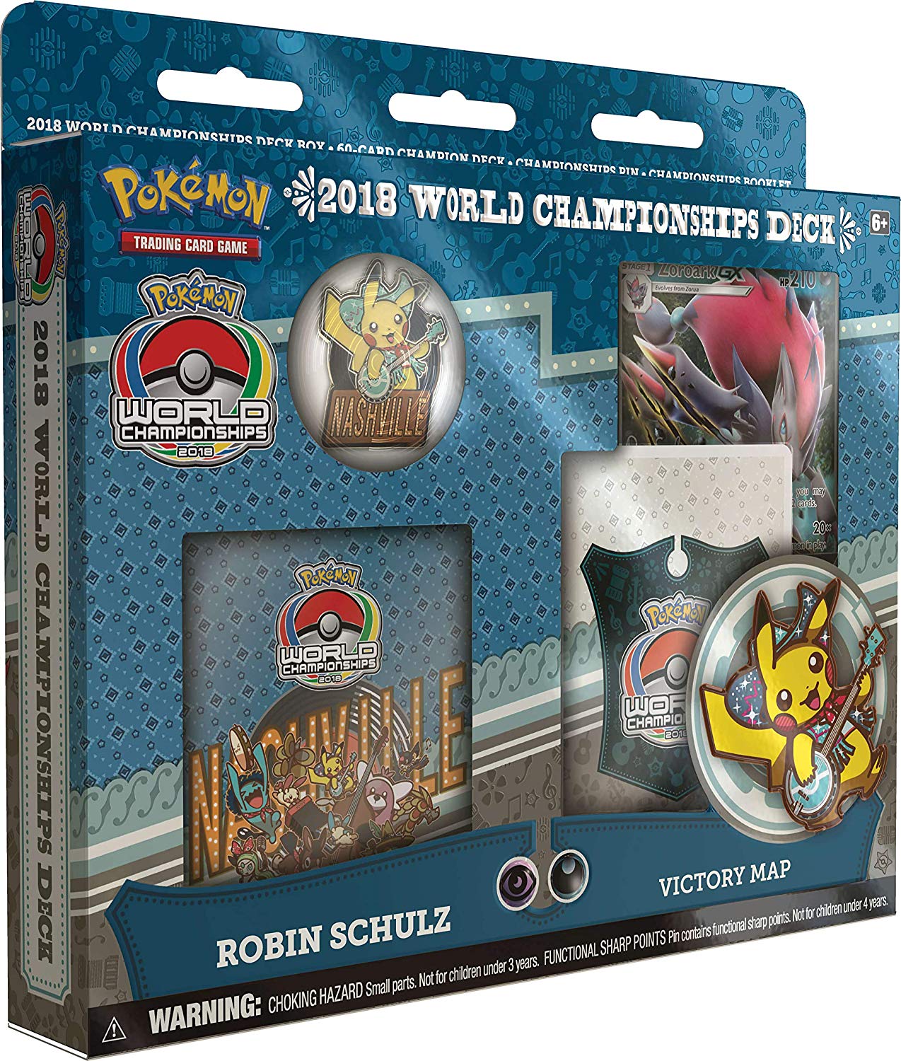 Pokemon TCG: 2018 World Champion Deck Robin Schulz, Victory Map – Empire  Games